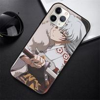 Phone Case For IPhone 12 Mini 11 Pro XR X MAX SE XS 5 6 S 7 8 E Plus 13 Black Cover Funda Fashion Waterproof Tpu Bumper Inuyasha iPhone 12