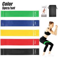 Elastic Bands for Fitness Resistance Bands Exercise Gym Strength Training Fitness Gum Pilates Sport Crossfit Workout Equipment yellow