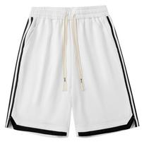 Split Pants, Shorts for Couples, Summer Trendy Brand, Thin and Loose Casual Sports Outerwear Pants, Men's Beach Pants M gray