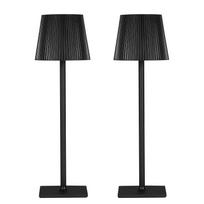 LED stalinis šviestuvas Šiuolaikinė LED stalinė lempa su jutikliniu valdymu, pritemdoma 3 spalvų naktinė lempa 2 Packs