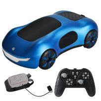 Remote Control Drift Car Remote Control Spray Car 2.4GHz with Double Spray Gesture Sensing Control 1 battery mėlyna