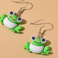 Fashion, Pearl Frog Necklace, Trend Personality Animal Pendant Jewelry, Frog Earrings
