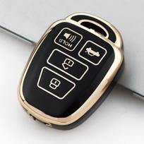4 Button Remote Key Case Fob Shell Cover For Toyota Aqua Ractis Vitz RAV4 HiAce Land Cruiser Skin Holder 2010-2019 juoda
