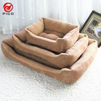 90*70cm Large Breed Dog Bed Sofa House Puppy nest small dog kennel Big Size Dog Mat Pet cat Supplies ZL155-2 50x38cm beige