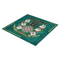 Mahjong stalo kilimėlis Pokeris Domino Mahjong plytelės Korta Triukšmo stalo žaidimas Neslystantis Mah sumažinimas Kvadratinis Jongg stalas 70cm žalia