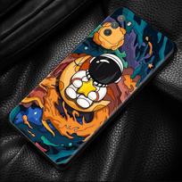 Cute Star Planet Astronaut Case For Xiaomi POCO X3 M3 Pro X3 NFC X3 F3 GT F1 Cover for Mi Civi  11T 10T Pro 9T 11 Note 10 Lite Mi Civi blue