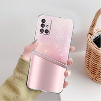 Meilės lankas Skaidrus dėklas Samsung Galaxy A52 A12 A51 A32 A21s A71 A32 A22 50 A70 A31 A72 5G telefonui Samsung A73 5G