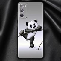 Case For Samsung Galaxy S20 FE S22 Ultra S21 Plus Luxury Soft Phone Case S10 S9 S8 S10e S7 Funda Cute Cartoon Animal Panda Shell Samsung S22