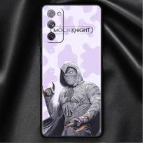 Silicone Case For Samsung Galaxy A52 S20 FE S21 Plus S22 Ultra S10 S9 S8 S10e A51 A12 Soft Phone Cover Moon Kinght Hero Funda Samsung A12 white