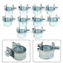 10 vnt. 11-13 mm / 13-15 mm žarnų spaustukai, anglinis plienas, dyzelinas 11-13mm white