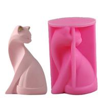 Soap Molds Candle Moulds Small  Shaped Silicone Crafts Mould Silicone Material Perfect Gift for  Hand-Making Lover pink