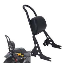 Motociklo keleivio atlošas Sissy Bar pagalvėlė, skirta Sportster XL883 1200 48 04-15