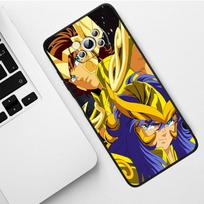 Saint Seiya SoG telefono dėklas Xiaomi Mi Poco X5 X4 X3 NFC F4 F3 GT M5 S M4 M3 M2 C50 Pro C3 5G juodas dangtelis Poco X2