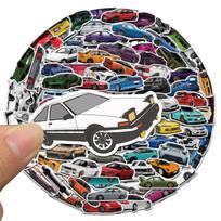 50/100 VNT JDM Retrofit Lenktyninio Automobilio Grafiti Lipdukai Nešiojamam Kompiuteriui Gitarai Bagažui Dviratiui Riedlentei Vandeniui Atsparus Lipdukas Dekalas Vaikų Žaislas 50pcs