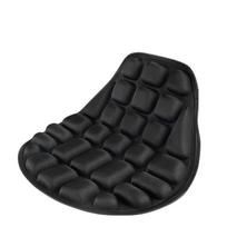 Slėgį mažinantis motociklo oro pagalvėlės sėdynės padas - lengvas su standartine juoda TPU medžiaga, skirta Cruiser Touring balnams one size juoda