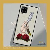 Barber Hair Stylist Case For Samsung Galaxy A54 A34 A52 A32 A22 A12 A13 A14 A23 A33 A53 A73 A51 A71 Cover Samsung A51 4G gray