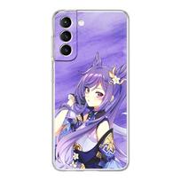 Žaidimas Genshin Impact telefono dėklas, skirtas Samsung Galaxy S22 S21 S20 FE Ultra 5G S10 S10E S9 S8 Plus Note 10 20 skaidrus silikoninis dangtelis Samsung S20Ultra