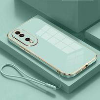 For Honor 70 Case Honor 90 Phone Case Honor 80 Case Honor 80 se Honor 70 Pro 80 GT Luxury Square Plating Shockproof Back Cover Honor 70&Case & Strap gray
