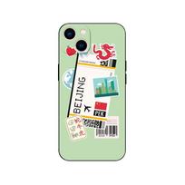 Black tpu Case For Samsung Galaxy A50 50S A30S A10 A01 A11 A21S A31 A41 A51 A71 Cover boarding pass traveltickets Samsung A50S