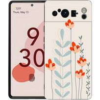 Phone Case For Google Pixel 8 A 7 6 Pro 6A 5G Black Soft Shockproof Back Cover Silicone TPU Shell Cute Cartoon Candy Painted Pixel 8