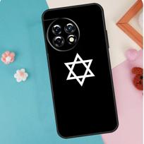 David Jewish Star Symbol Case For OnePlus 12 11 9 10 Pro 9RT 10T 10R 12R OnePlus Nord N10 N20 CE 2 3 Lite 2T Cover OnePlus 9Pro white