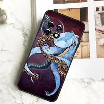 Marine Life Ocean Octopus Case For OnePlus 12 12R 11 9 10 Pro 10R 9R 8T 10T Nord CE 2 3 Lite 2T N10 N20 N30 CE4 Cover OnePlus 12 gray