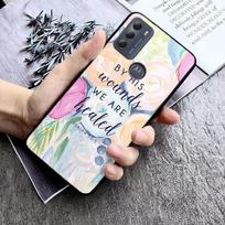 Gėlių Biblijos krikščioniškas dėklas, skirtas Moto Edge 50 40 Pro 40 30 Ultra Neo G Power G Stylus G Play E32 E20 E40 G Stylus 2021