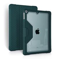 Apple iPad 10.2 dėklas: Magnetinis odinis apsauginis apvalkalas su rašiklio anga ir plėvele iPad 10.2 2019/2020/2021 žalia