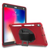 Protective 3-in-1 Anti-Fall Case for iPad Air 10.5 inch with Pen Slot For iPad 10.5/Air 10.5 with pen slot raudona