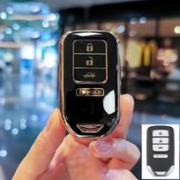 4 Buttons Fasion TPU Car Remote Key Fob Cover Case For Honda Accord EX EXL Civic Crv Hrv Pilot Ridgeline 2016 -2018 Pocketor