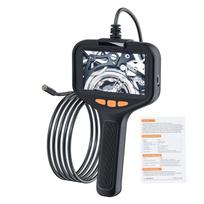 Inspection Camera Dual Lens Inspection Camera with Light 10m32.8FT Industrial Borescope IP67 2m black