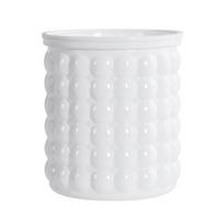 Mini Self Watering Flower Pot Fish Tank Transparent Plastic Plant Pots Self Watering Planter Pot Vase for Home Decoration pilka spalva