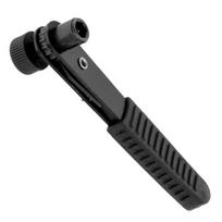 Great Ratchet Screwdriver Long Handle Mini Easy To Use gray