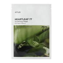 Anua Heartleaf 77 Soothing Mask Sheet 10ea, Moisturizing,Korean Cosmetics, Kbeauty, sample