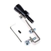 Automobilio dydis S 18Mm Turbo garso švilpukas duslintuvo išmetimo vamzdis automatinis išpūtimo vožtuvas juoda