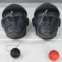 Bokso refleksas, greitis smūgis kamuoliuku, rankų ir akių koordinacijos pratimas Muay Thai black