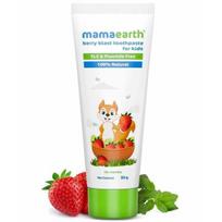 Mamaearth 100% Natural Berry Blast Kids Toothpaste, Oral Care, 50 Gm, Fluoride Free, Sls Free, No Artificial Flavours, Best For Baby