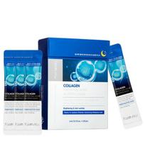 FARMSTAY COLLAGEN WATER FULL MOIST Naktinė kaukė, Drėkinanti, Korėjietiška kosmetika, Kbeauty, mėginys