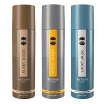 Ajmal artisan -musky wood & mystic amber & smoky musk deodorant perfume 150ml longlasting spray gift for men and women online exclusive
