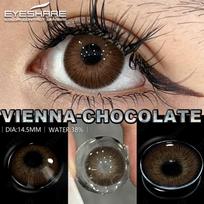 Eyeshare Nauji madingi spalvoti kontaktiniai lęšiai 1 pora rudi akinių lęšiai mėlyni spalvoti lęšiai žali natūralūs kontaktiniai lęšiai brown