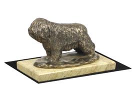 Lenkų žemumų šuo, PON, Valė avigonis - šuns figūrėlė, šuns silueto figūrėlė, trofėjus parodai Art-Dog ruda
