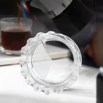 Espresso Dosing Funnel Coffee Necessary Tool,Lightweight,Rotary Design,Replacement S gray