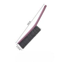 Bed Brush Brush Anti-dust Soft Wool Household Bed Clean Carpet Brush Whisk Broom Bedroom Electrostatic Bed Brush 39*6.5cm violetinė
