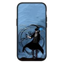 skirtas iPhone 16 15 Xiaomi Redmi Note 13 12 11 Pro Max X 9 14 Plus XR Samsung Galaxy A15 S24 S23 Huawei OPPO Sung Jinwoo Solo Leveling Anime telefono dėklas for Redmi Note 13 Pro 4G rausvai ruda