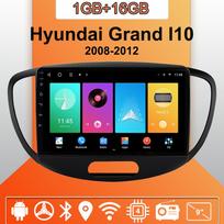 Car Radio Android Auto Carplay For Hyundai Grand I10 2008-2012 Multimedia Player Head Unit Stereo GPS Navigation BT WIFI 1+16GB 1+16GB orange