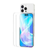 iPhone 16 Pro Max ekrano apsauga (6,9 colio), [Top 9H atsparus kritimui], apsaugantis nuo pirštų atspaudų, be burbuliukų, HD skaidrus