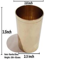 Kansa Stiklas Rankų darbo, Serviravimo įrankiai Gėrimų indai Stiklas 1 vnt., 200 ml