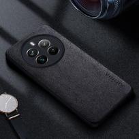 Aukščiausios kokybės prabangus odinis telefono dėklas Realme 12 Pro Plus 5G Funda Verslo stiliaus vientisos spalvos telefono dėklas realme 12 plus Realme 12 Plus juoda