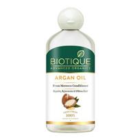 Biotique Argano plaukų aliejus iš Maroko Nelipnus plaukų aliejus, 200 ml | Nuo pūkeliavimosi ir stipresni plaukai, Da blue