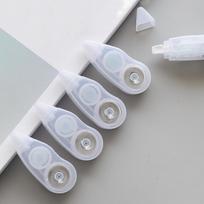 Checkmate 6Pcs Correction Tape Belt Double Sided Adhesive Roller Office School Stationery gray